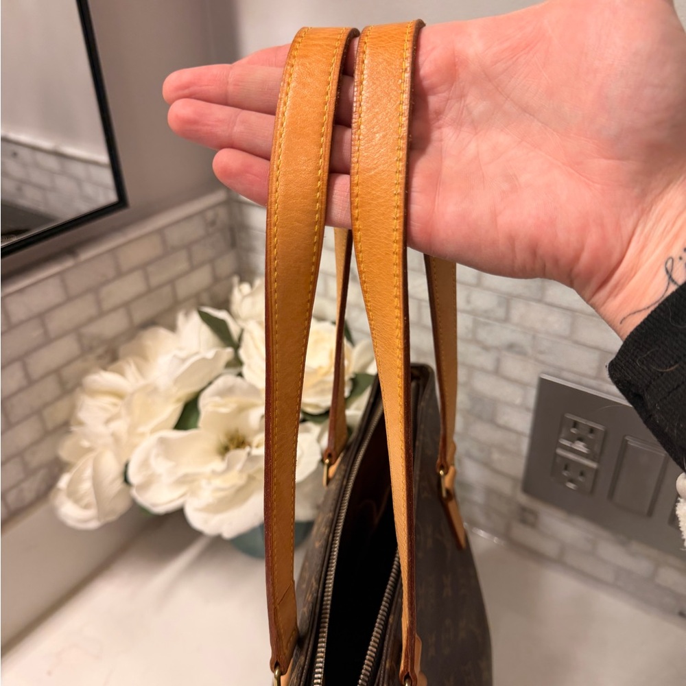 Louis Vuitton Brown Monogram Cabas Piano Bag - Picture 5 of 12